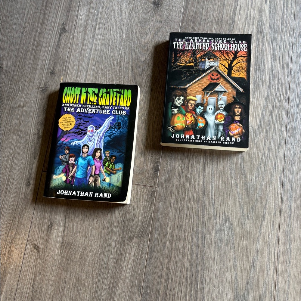 Set of 2 Jonathan Rand chapter books